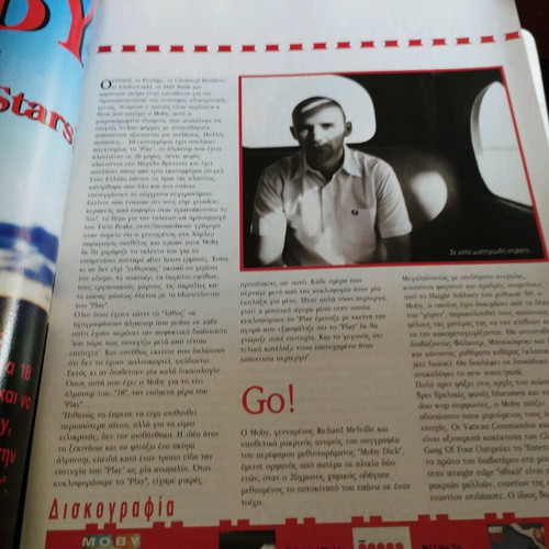 Pop & Rock Magazine Moby May 2002 Issue 273