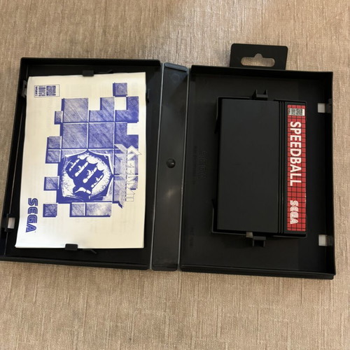 Speedball Sega Master System game, complete