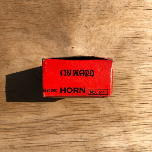 Onward Vintage Electric Bicycle Horn Model No. 511 New