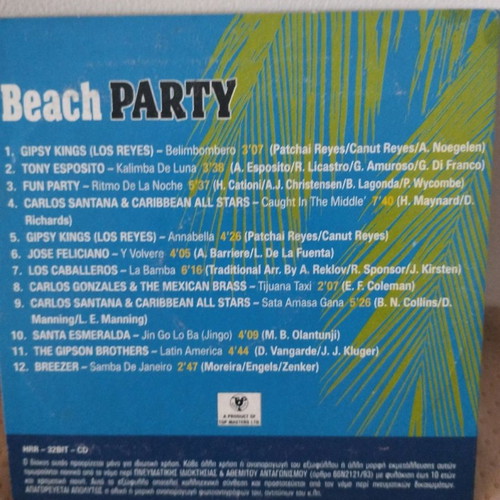 Beach Party CD used, disco, Greek edition