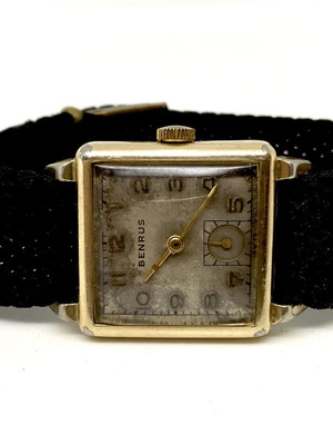 Ρολόι Bernus Gold 10k filled vintage μεταχειρισμένο