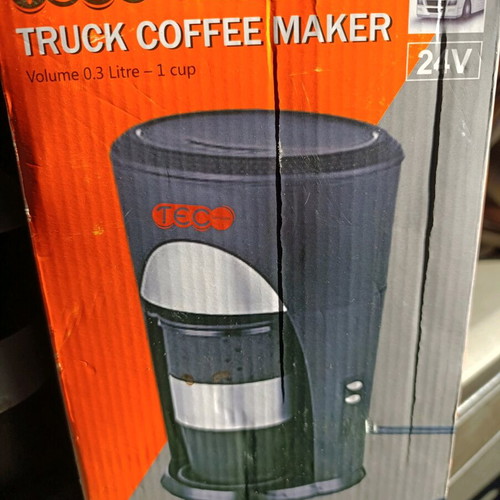 Truck coffee maker 24V like new
