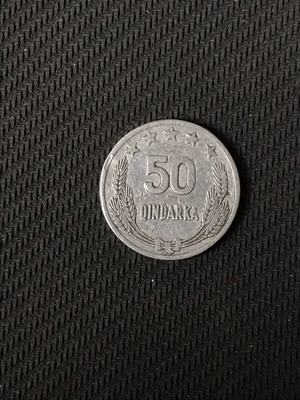Albania 50 qindarka 1964 like new