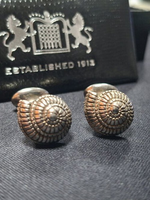 Silver cufflinks like new with 925 stamp, 16.5 grams