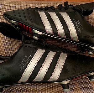 ΣΥΛΛΕΚΤΙΚΑ ΠΟΔΟΣΦΑΙΡΟΥ:ADIDAS BREND SCHUSTER ποδοσφαίρου παπούτσια 1985 made in W.Germany