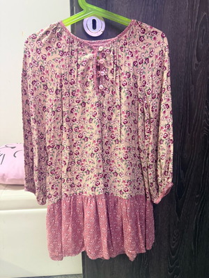 Zara dress new for girl 4-5 years multicolored