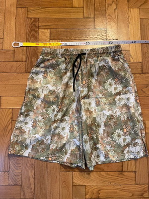 Floral men's swim shorts new, size M