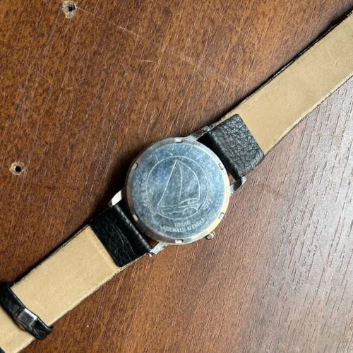 Q&Q Quartz Watch silver like new, water resist 50m