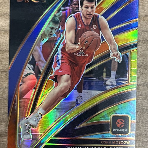 2025-26 Panini Select Euroleague Basketball Theodoros Papaloukas card like new
