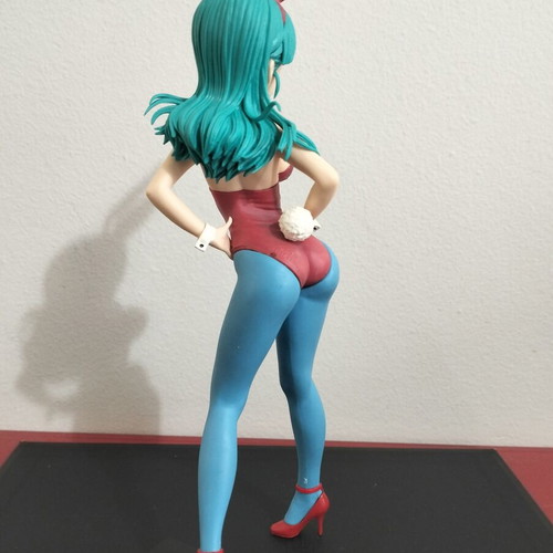 Bulma Bunny Girl anime figure used, 24 cm