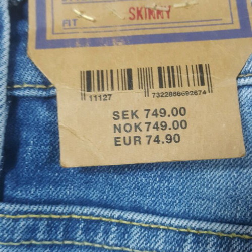 Crocker Jeans Skinny Women's Jeans new, size S, blue