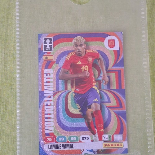 Lamine Yamal limited edition Panini Adrenaline 2026 card