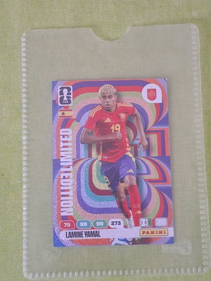 Lamine Yamal limited edition Panini Adrenaline 2026 card