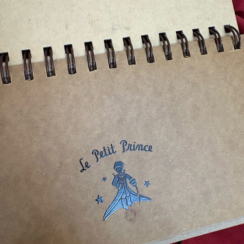 The Little Prince weekend planner used with hardcover