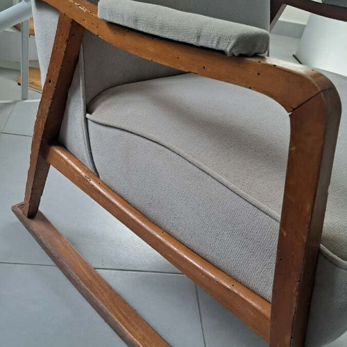Wooden armchair like new