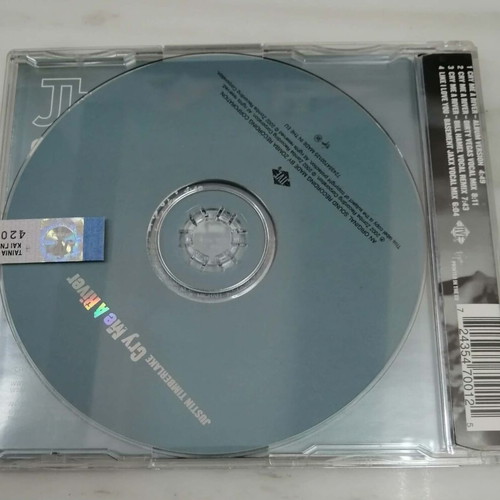 Justin Timberlake Cry Me a River CD single