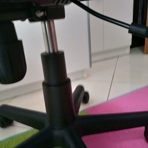 Office chair anatomical adjustable height like new