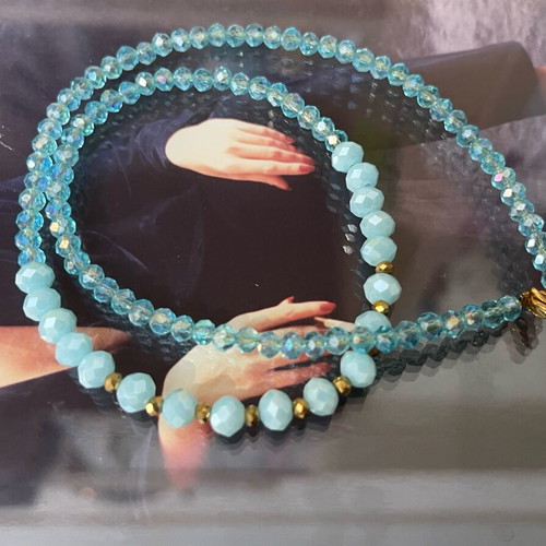 Vintage Czech choker necklace new