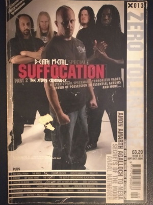 Zero Tolerance No.13 Death Metal Special used