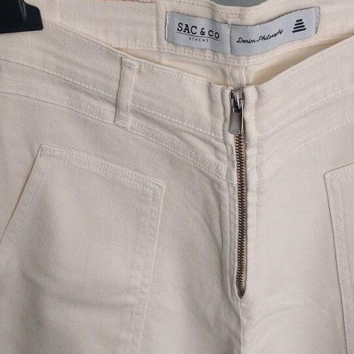 Tzin pants Sac & Co size 38, like new, white
