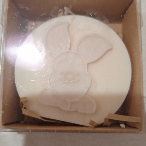 Decorative candles set of 2, new, approx. 8 cm diameter
