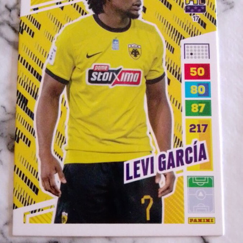 Panini FIFA 365 base card Levi García new