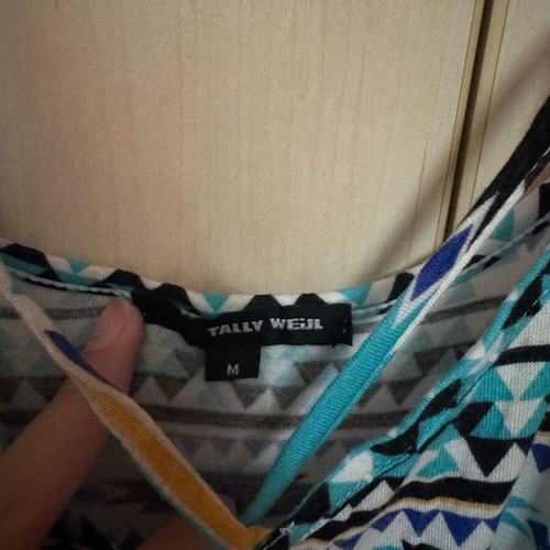Maxi dress elastic with patterns Pull & Bear, like new condition