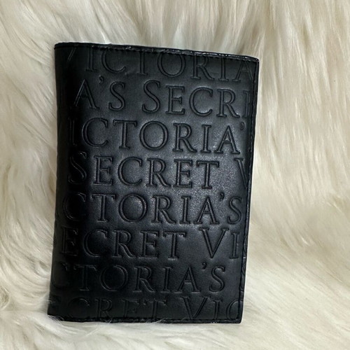 Victoria’s Secret passport holder new, black with card slots