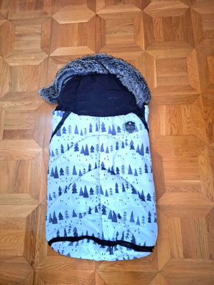 Kikka boo winter stroller footmuff like new unisex