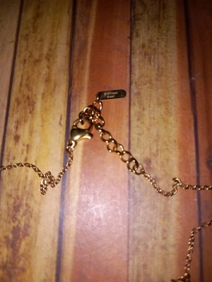 Butterfly necklace like new