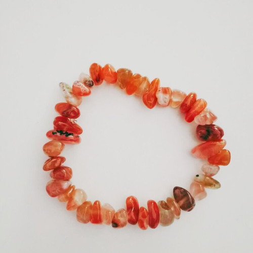 Bracelet of red agate new