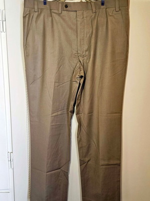 Calvin Klein men's beige suit pants, size XL