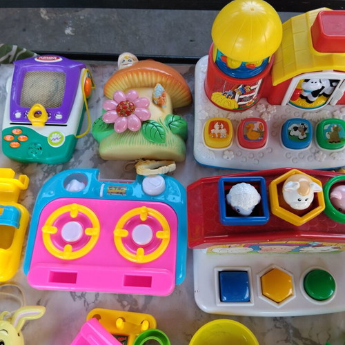 Baby educational toys used, 90s-00s decade, Fisher Price, Playskool