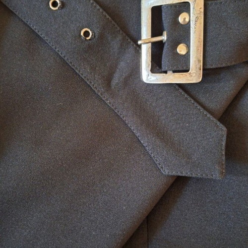 Mini skirt with belt used, size Small, black