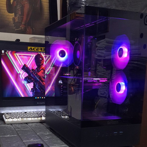 Gaming PC Ryzen 5 2600 with MSI GTX 1070, 16GB DDR4 RAM
