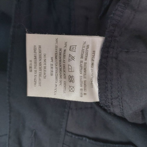 Julia Bergovich blue bermuda shorts size L like new