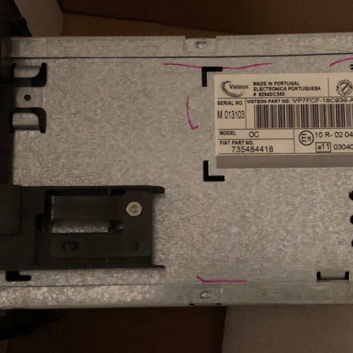 Fiat Bravo Radio CD - Mp3 used, Official 2007-2014