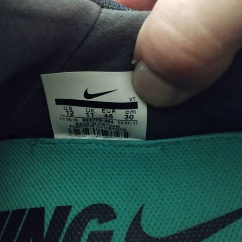 Nike Lunar Epic Low Flyknit 2 like new, size 46, ocean fog blue fox