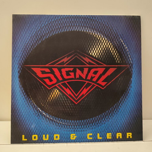 Signal Loud & Clear vinyl LP album like new, melodic rock