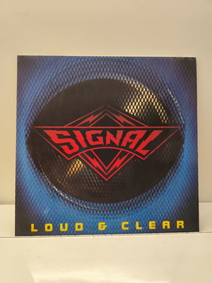 Signal Loud & Clear vinyl LP album like new, melodic rock