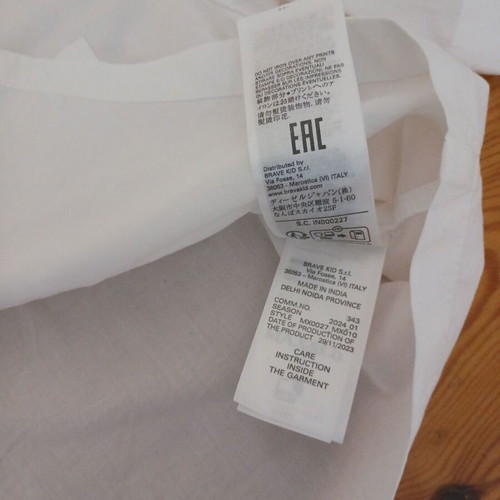 Max & Co children's white shirt size 10 new