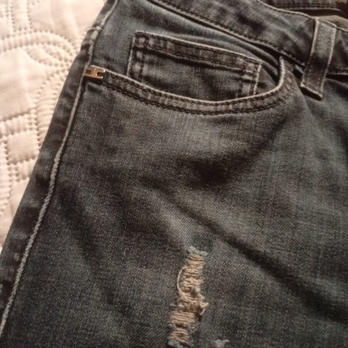 Elisabetta Franchi Blue Jean No27 Like New, Elastic, Flared