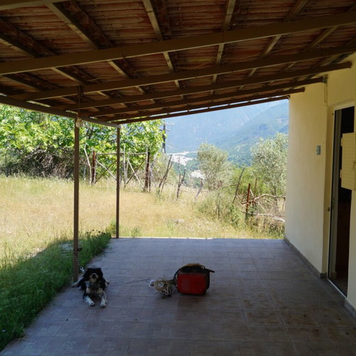 Detached house 60 m² with 5000 m² plot in Tsouka Evrytania, lake view