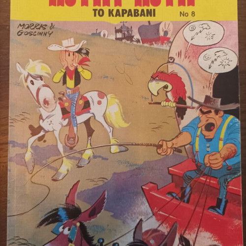 Lucky Luke No 8 comic book, The Caravan