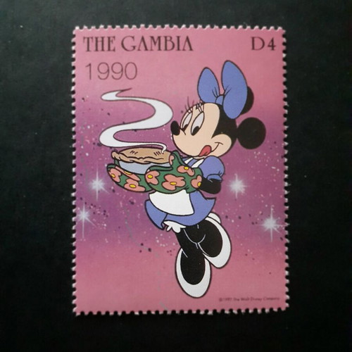 Minnie Mouse Stamp Set Thru The Years 1997, mint condition