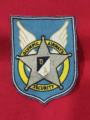 Security emblem of former Olympic Airways new