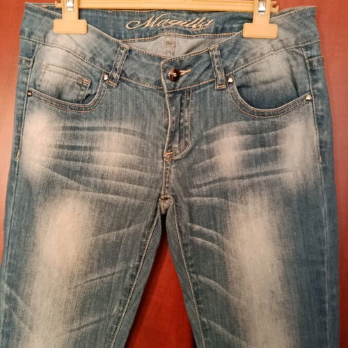Girls' denim jeans size S blue like new