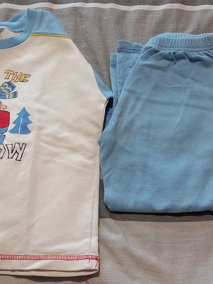 Children's Pajama Set Like New For 4 Years Old, 3 Pieces