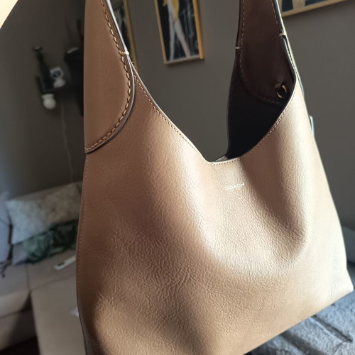 Coach Brooklyn 28 shoulder bag like new, dark stone