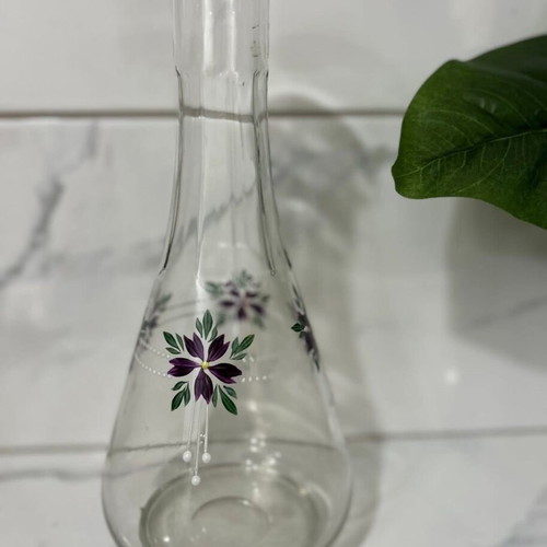 Vintage hand-painted vase like new from the 1960s